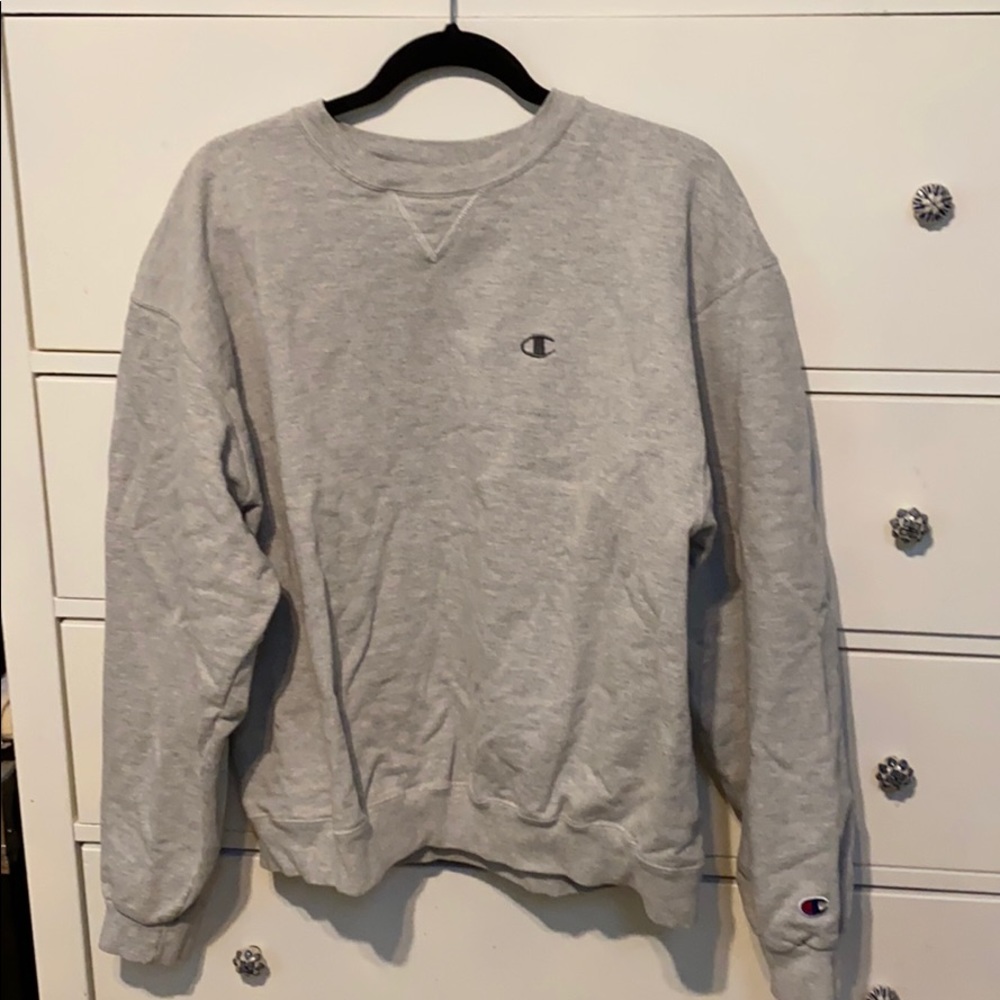 Champion! Grey Pullover